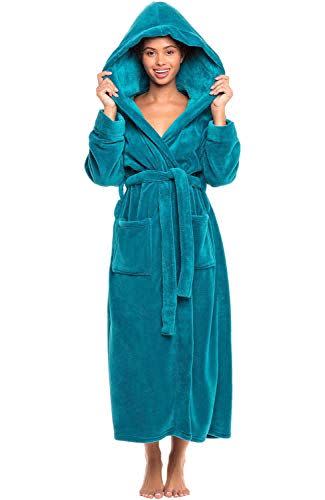 Teal Plush Robe