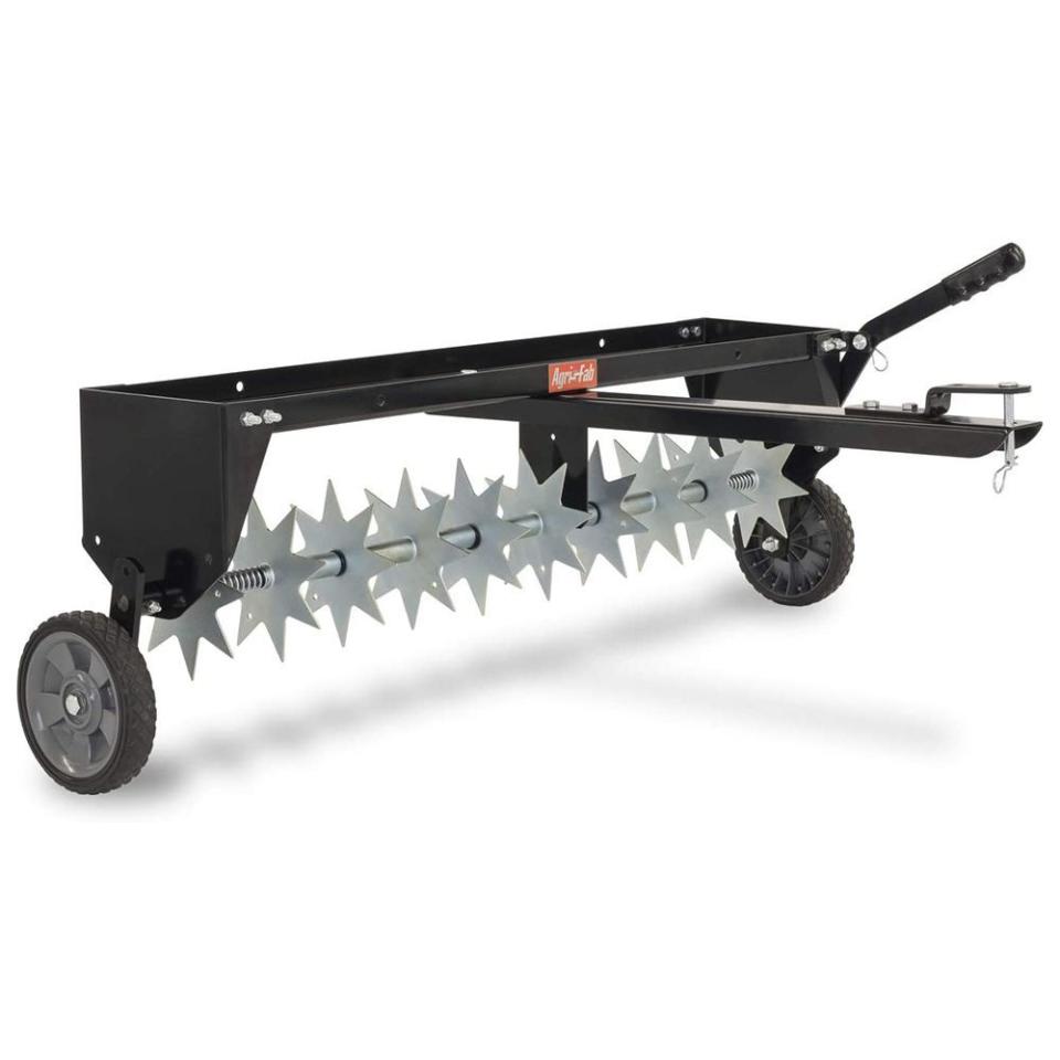 4) Agri-Fab 40-Inch Spike Lawn Aerator