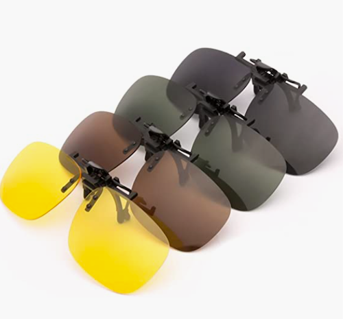 Punasi Polarized Clip-on Sunglasses