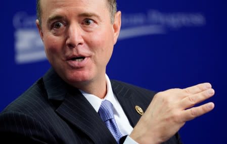 FILE PHOTO: Schiff discusses the Mueller investigation in Washington