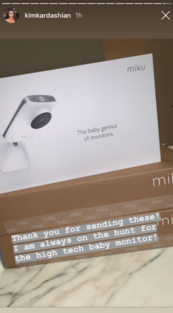 Kim Kardashian Got This Miku Baby Monitor That’s on Amazon