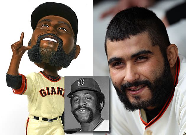 Giants issue Sergio Romo bobblehead that looks a lot like Luis Tiant