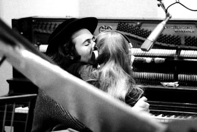 Sulfiati Magnuson/Getty Images Joni Mitchell and David Crosby