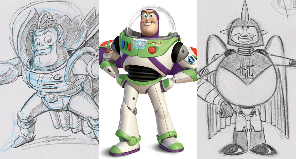 original pixar sketches