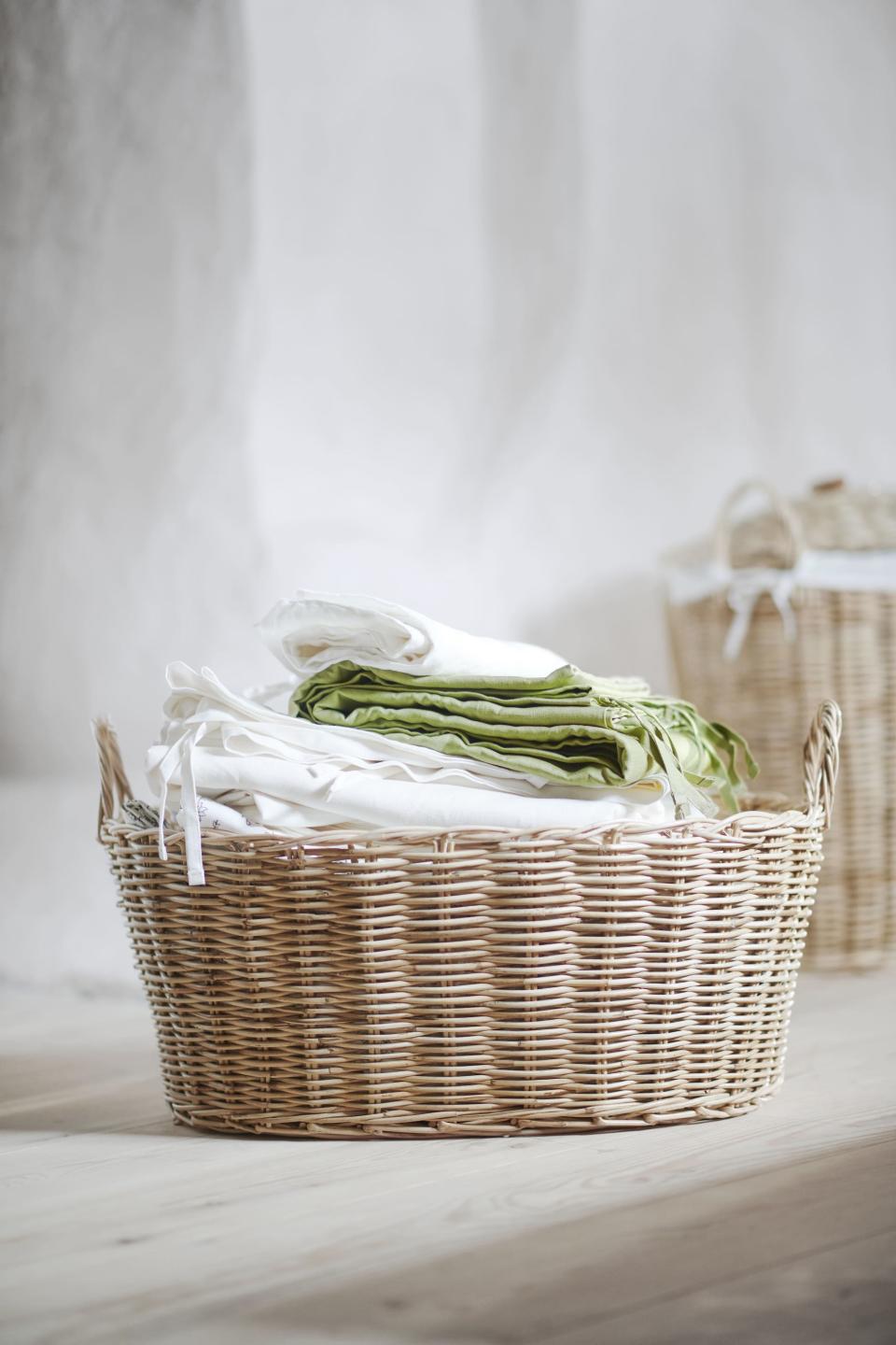 Un joli panier pour le linge