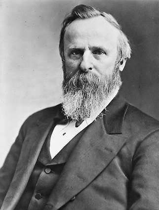 President Rutherford B. Hayes (born 1822, died 1893). From the Library of Congress.