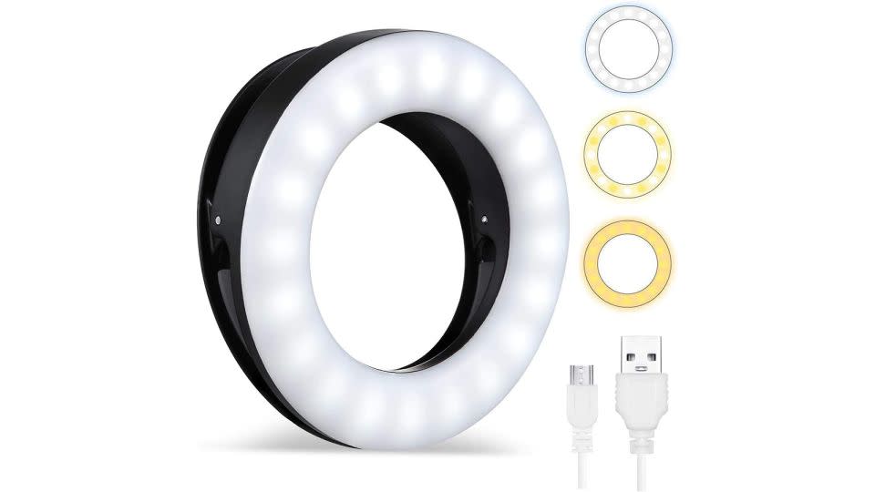 Whellen selfie ring light - Amazon