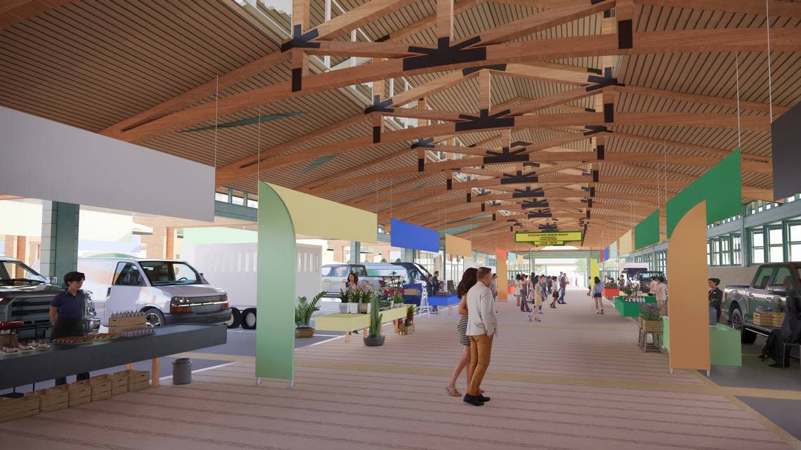 The open air market with an indoor space hopes to provide more year round shopping opportunities for Overland Park.