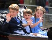 <p>As of mid-March, reports show that all <a href="https://www.sheknows.com/entertainment/articles/2738227/prince-louis-starring-in-king-charles-coronation/" rel="nofollow noopener" target="_blank" data-ylk="slk:three of the Wales children;elm:context_link;itc:0" class="link ">three of the Wales children</a> will not only be in attendance, but star in the coronation as well.</p>