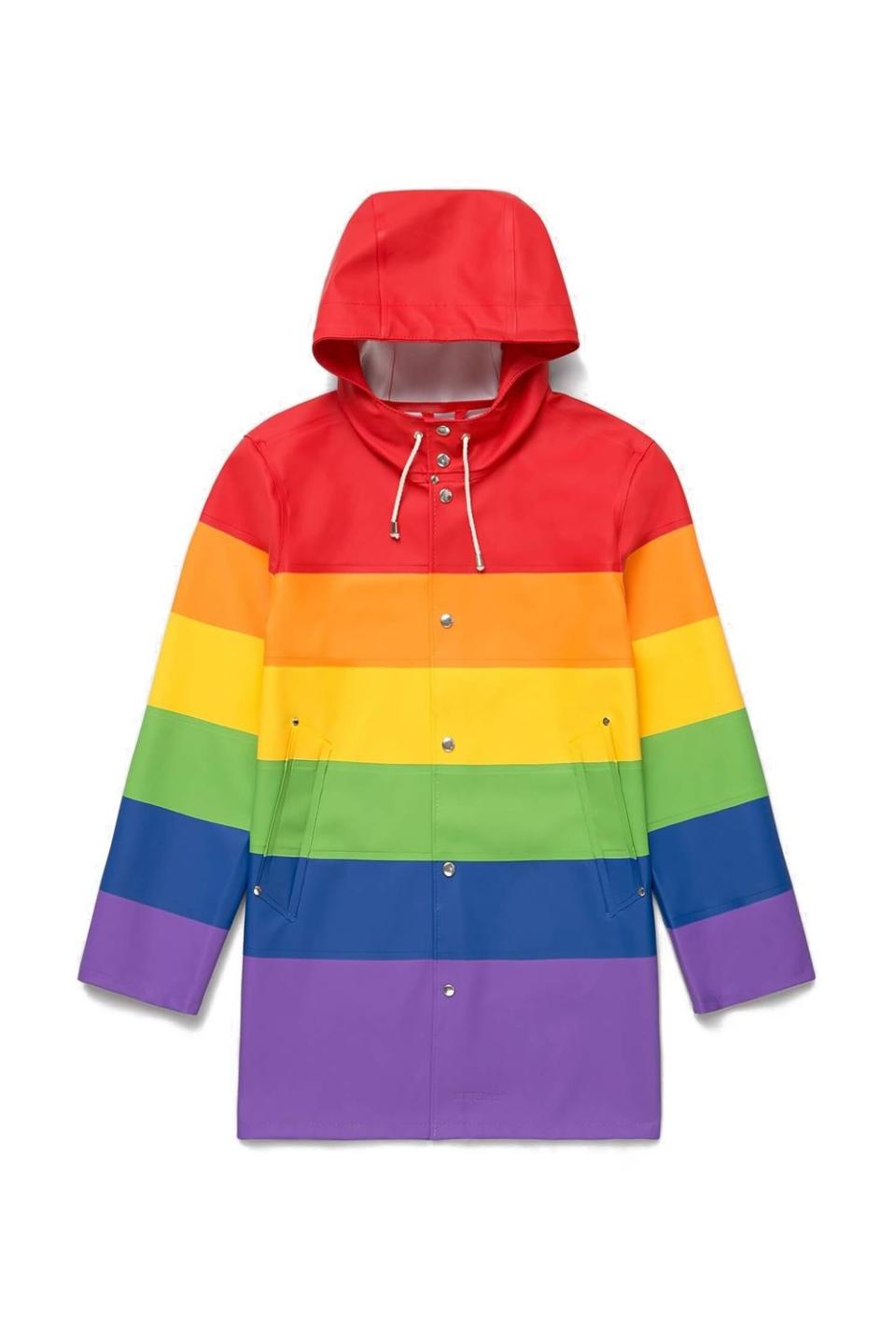 Vladimir Rainbow Raincoat