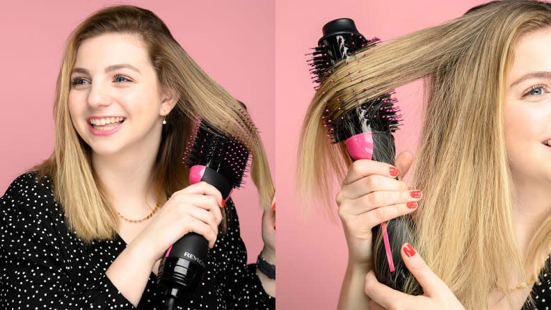 I turn to the Revlon One-Step Hair Dryer and Volumizer every time I want a sleek blowout.