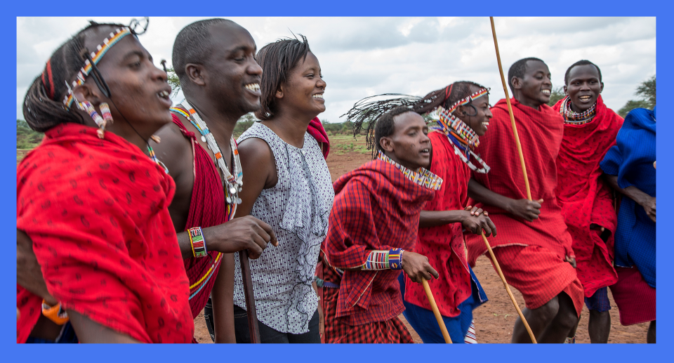 Leng’ete is now a leader in her traditionally male-dominated community.