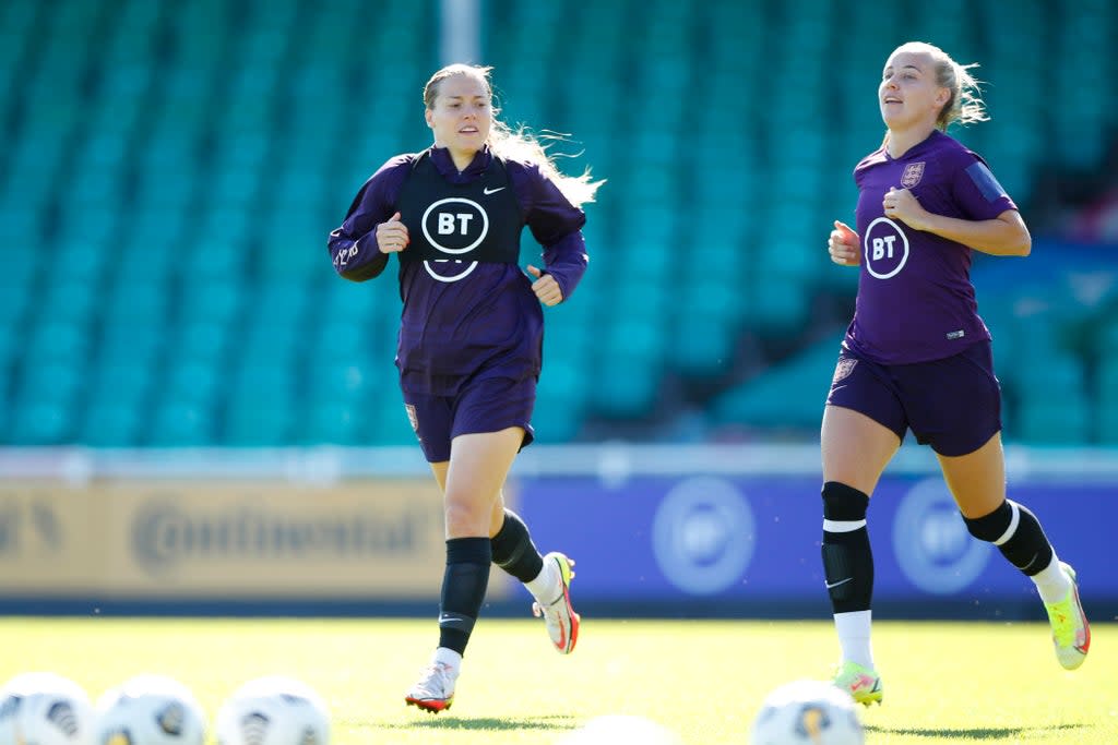 Fran Kirby is back in contention for the match this evening (The FA via Getty Images)