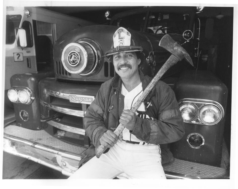 Tigers pitcher Willie Hernandez on Aug. 21, 1984.