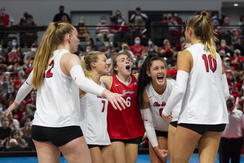 Ohio State is 25-5 and the No. 9 seed in the NCAA tournament.