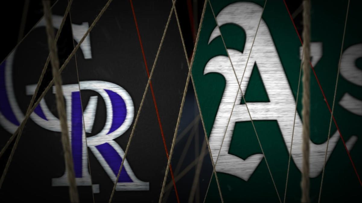 Yahoo Sports'ta Rockies ve A'lar arasındaki maçın öne çıkanları