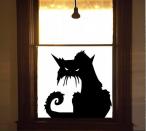 <p><strong>MakeYourWallsPop</strong></p><p>etsy.com</p><p><strong>$10.20</strong></p><p>If you're a fan of felines, this scowling black cat is just the decal for you.</p>