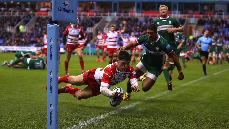 Rees -Zammit is known for his lightning speed on the wing. - Warren Little/Getty Images