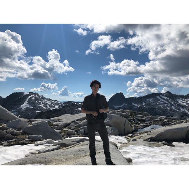 Lili Reinhart's Cole in the Mountain Shot: August 20, 2018