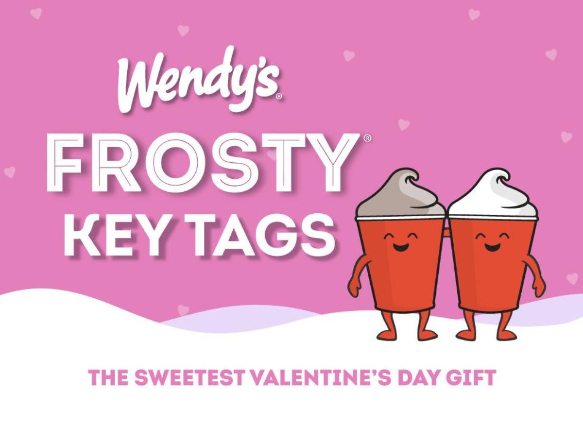 Wendy's Frosty Key Tags