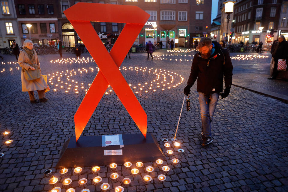 World AIDS Day: Copenhagen, Denmark