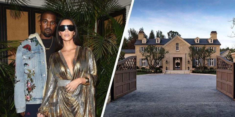 Kim and Kanye's Hidden Hills Home