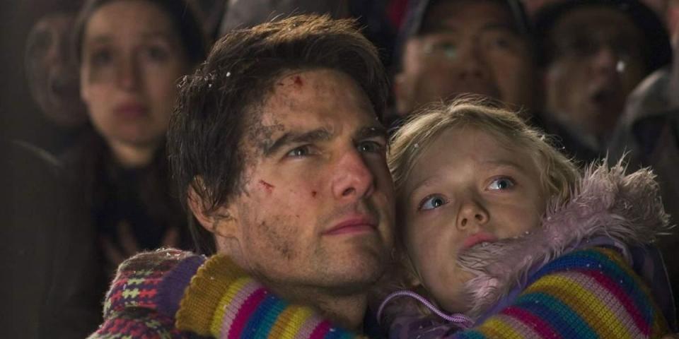 Tom Cruise and Dakota Fanning in Steven Spielberg’s War Of The Worlds