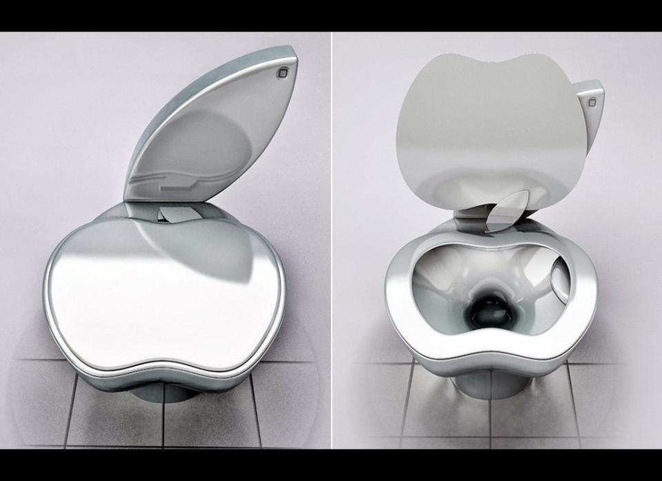 The sleek design, the impressive functionality, the distinctive logo - was it only a matter of time before Apple redesigned the humble toilet with the iPoo? The iPoo is literally a case of toilet humour and Belgrade designer Milos Paripovic makes the tongue-in-cheek claim his work isn't intentionally related to the Apple brand.  