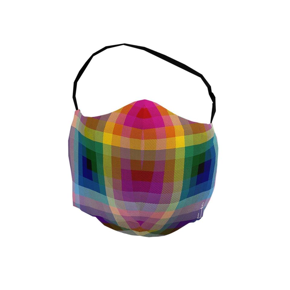 8) The 2020 Pride Plaid Face Mask