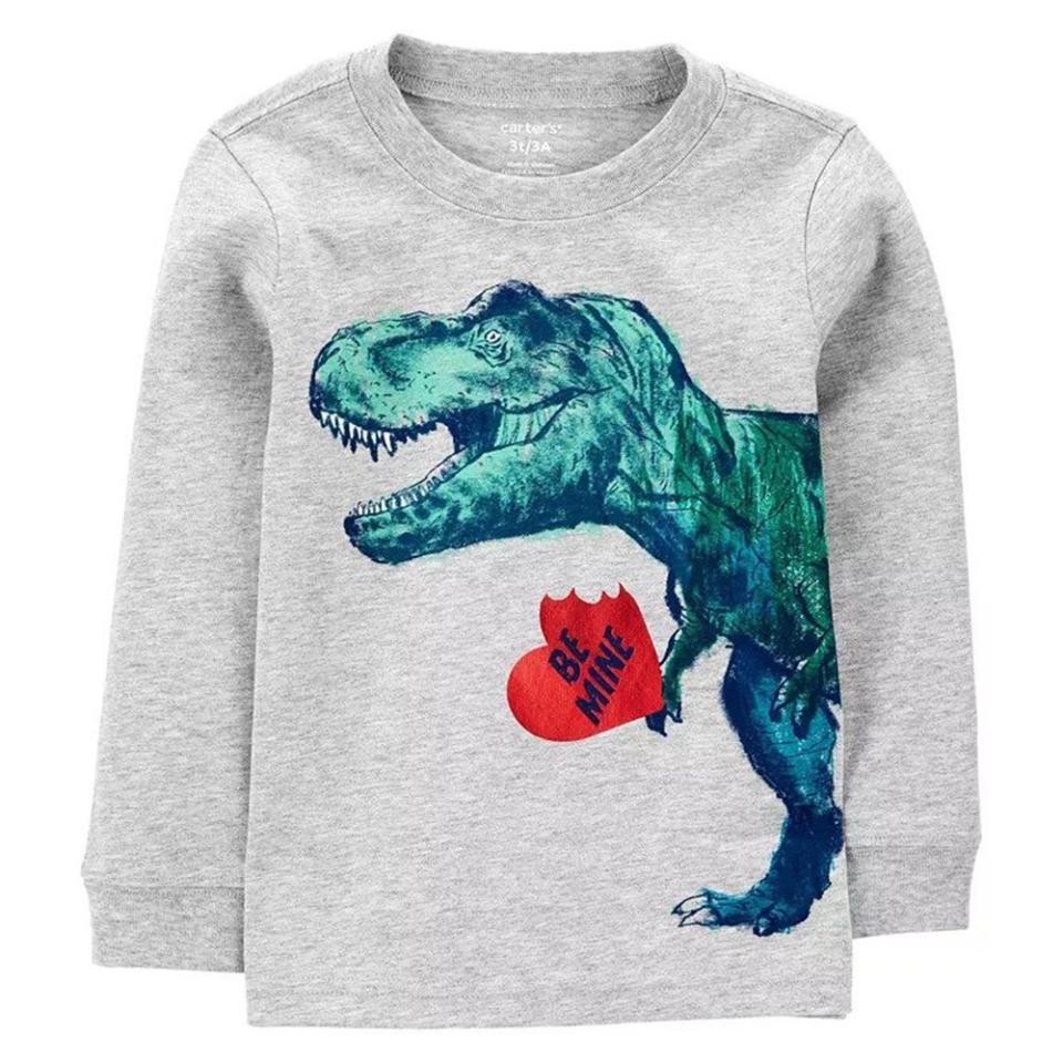 10) T-Rex Valentine Sweatshirt