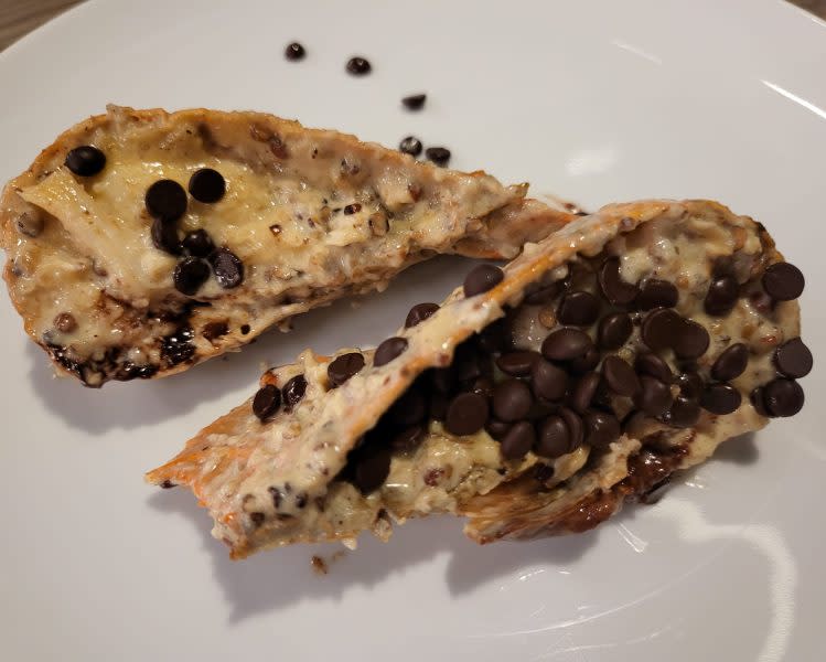 chocolate buffet - slipper lobster with choco chips