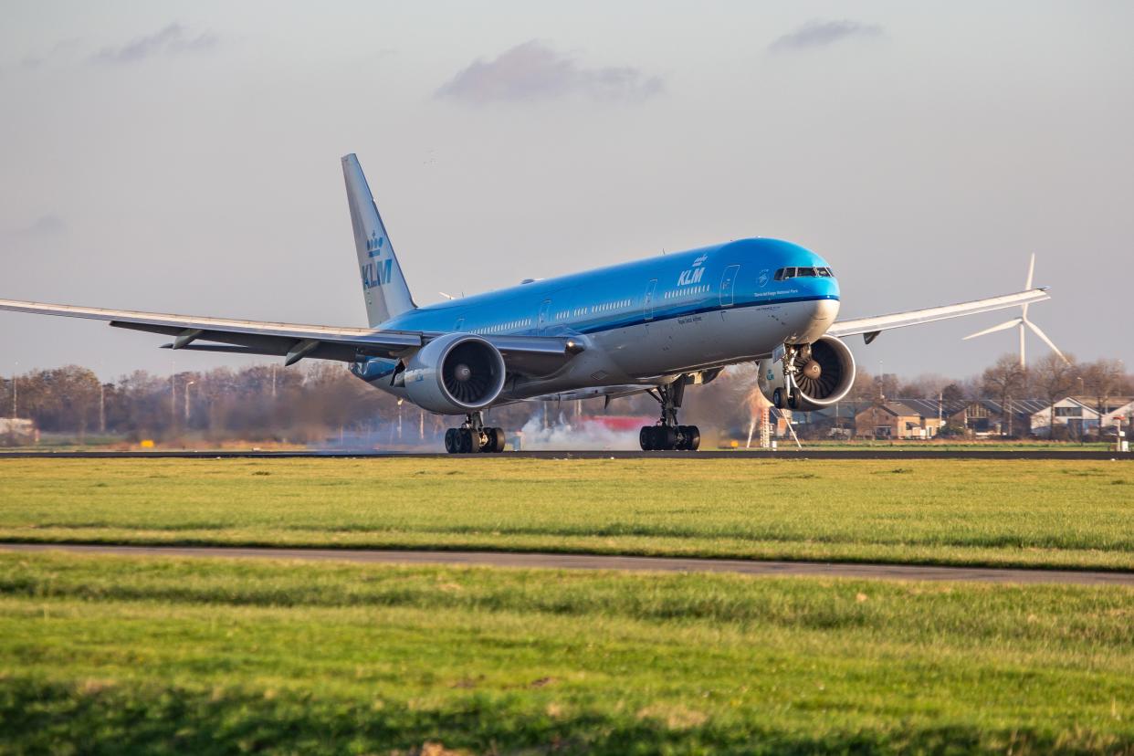 KLM Royal Dutch Airlines Boeing 777-300.