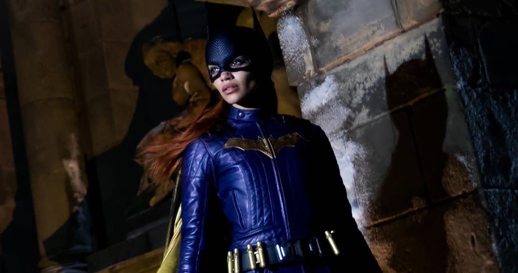 Leslie Grace as Batgirl in the recently shelved HBO Max superhero movie. (Photo: Leslie Grace/Twitter)