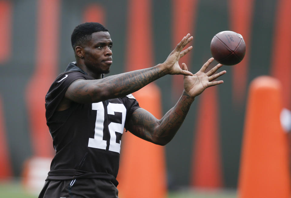 The Patriots hope Josh Gordon energizes a receiving corps that lacks punch. (AP) 