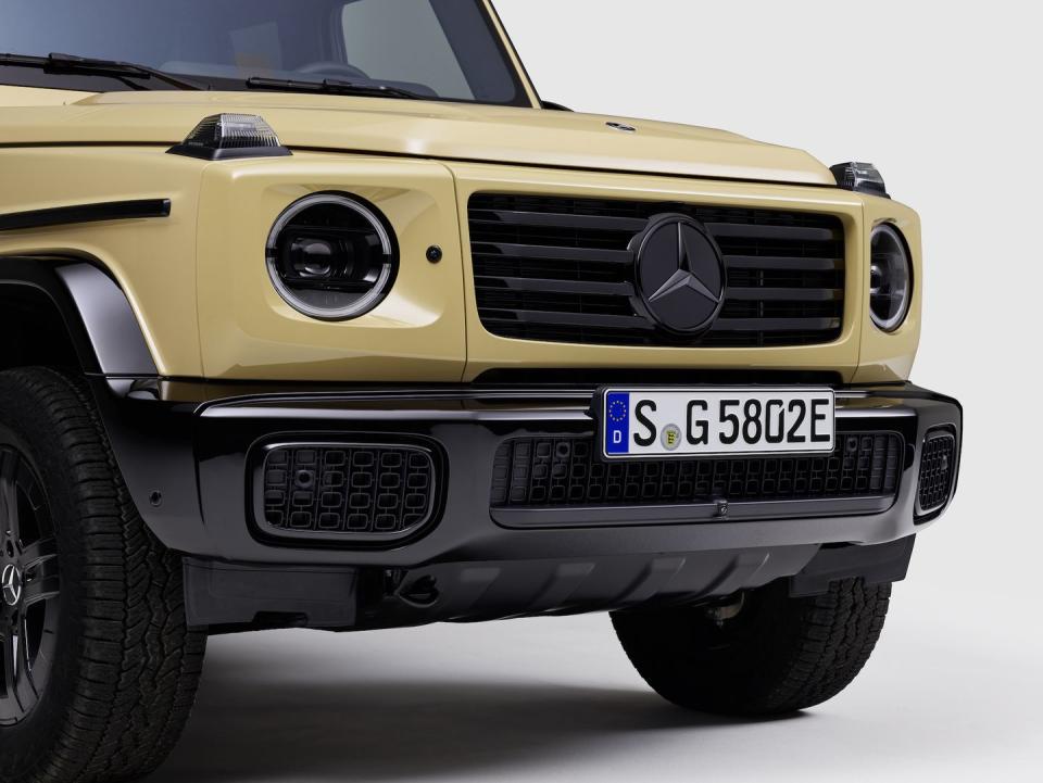 mercedes benz g 580 with eq technology press images