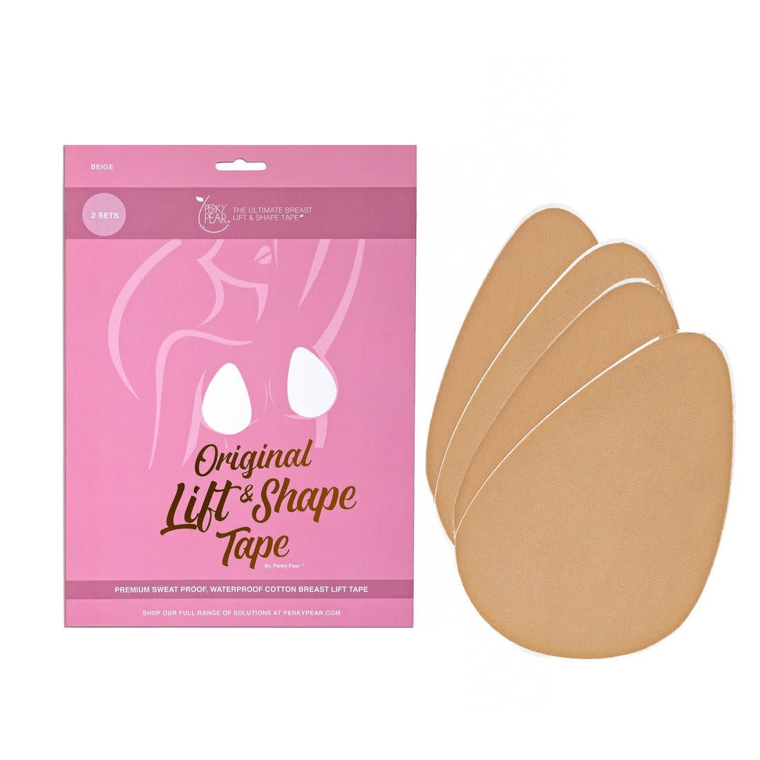 <p><a href="https://usa.perkypear.com/collections/breast-lift-tape/products/original-lift-shape-tape-by-perky-pear-beige" rel="nofollow noopener" target="_blank" data-ylk="slk:Shop Now;elm:context_link;itc:0;sec:content-canvas" class="link rapid-noclick-resp">Shop Now</a></p><p>Original Lift & Shape Tape by Perky Pear</p><p>$16.79</p><p>Perky Pear</p>