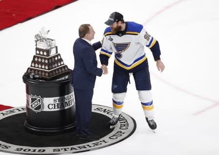 NHL: Stanley Cup Final-St. Louis Blues at Boston Bruins