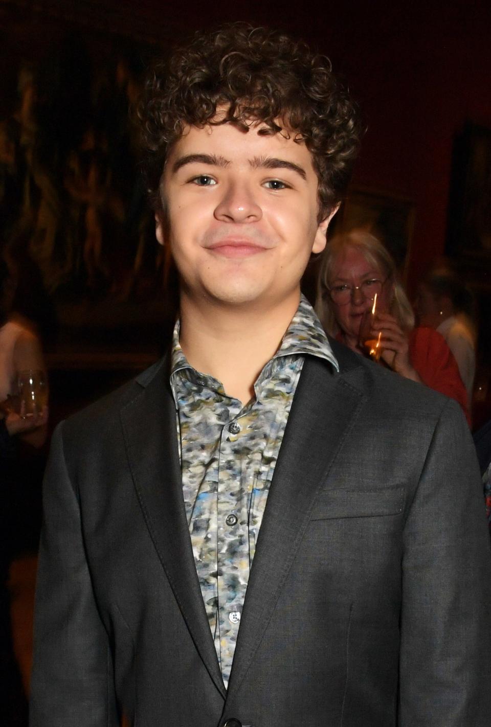 closeup of Gaten