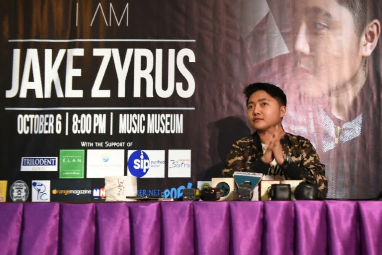 Jake Zyrus was previously a diminutive girl known as Charice Pempengco and was famous for belting out ballads on the US television series "Glee" and duetting with Celine Dion and Andrea Bocelli