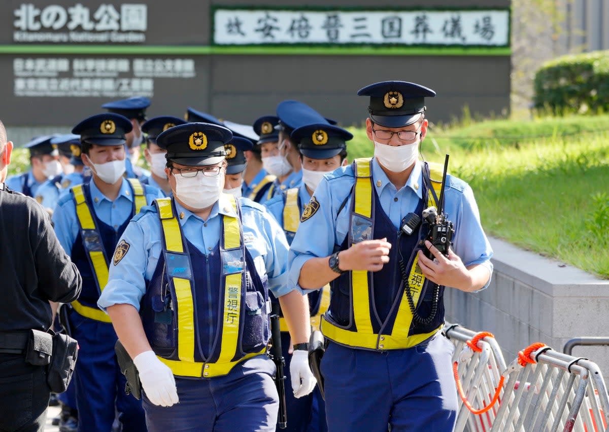 Japan Abe Funeral (ASSOCIATED PRESS)