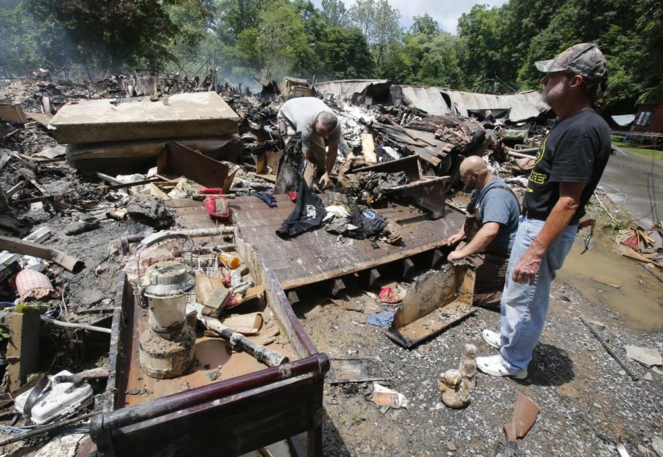 Flooding devastates parts of West Virginia