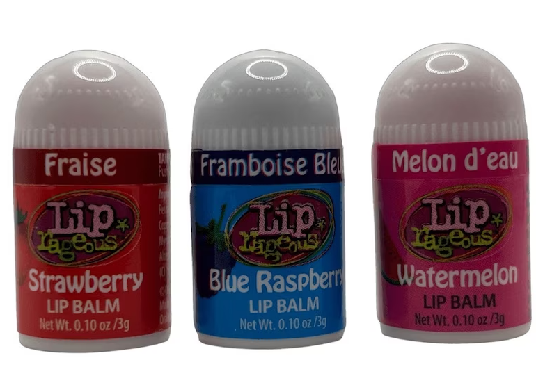 3 tiny lip balms