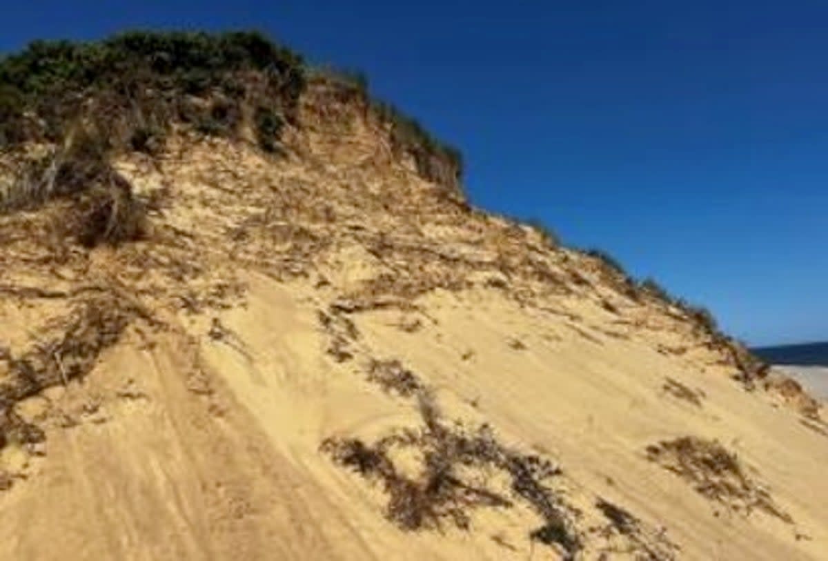 Longnook Beach in Truro, Massachusetts, a popular tourist spot in Cape Cod has been closed for the summer due to erosion concerns  (Town of Truro)