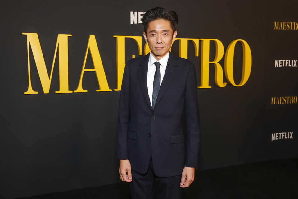 LOS ANGELES, CALIFORNIA - DECEMBER 12: Kazu Hiro attends Netflix's Maestro LA special screening at Academy Museum of Motion Pictures on December 12, 2023 in Los Angeles, California. (Photo by Emma McIntyre/Getty Images for Netflix)