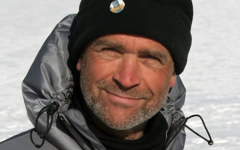 Henry Worsley, who died trying to make the same voyage as his friend Ben Saunders - Credit: PA