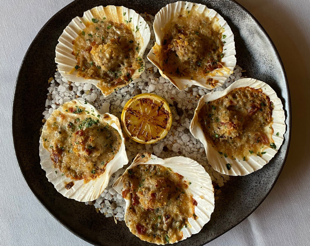 McCormick & Schmick's scallop appetizer