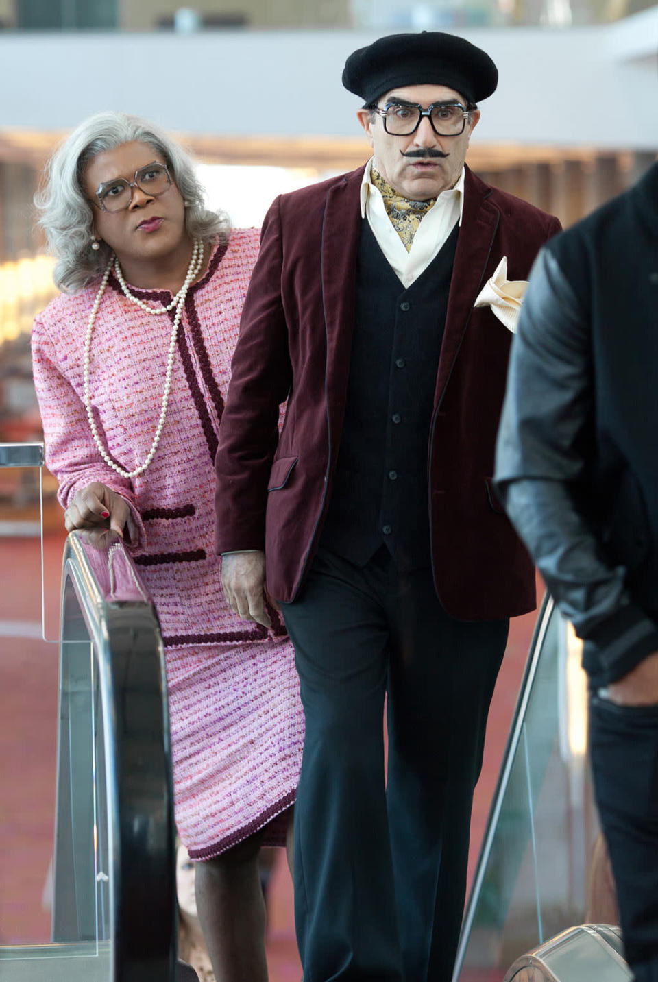 Tyler Perry and Eugene Levy in Lionsgate's "Tyler Perry's Madea's Family Reunion" - 2012