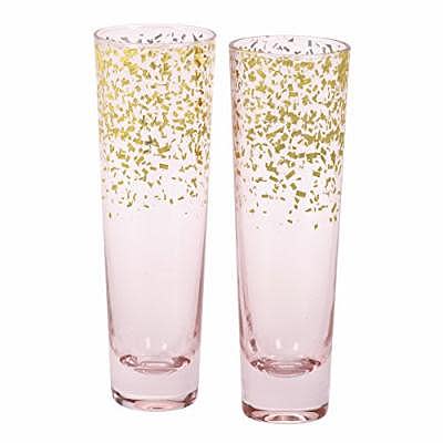 C.R. Gibson Champagne Flutes (Credit: Amazon)