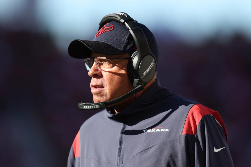 David Culley was fired after one season as the Texans head coach.