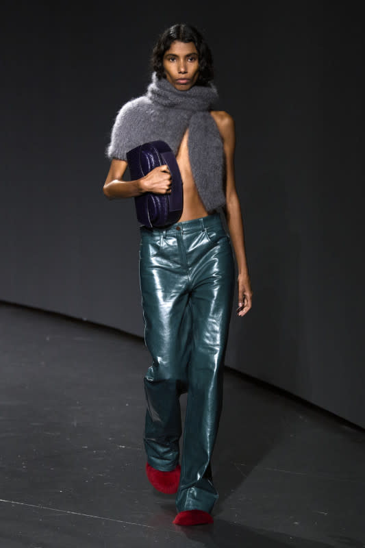 Fringe Leather Pocket Maxi Cardigan – Ms Catwalk LLC